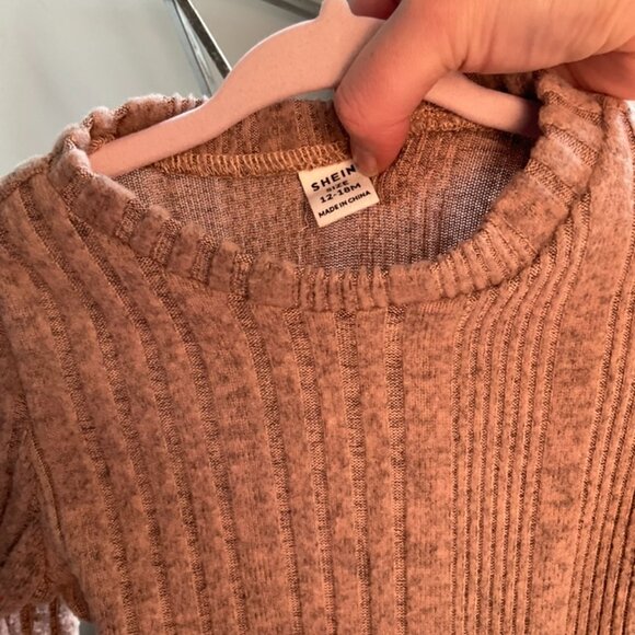 Toddler Fall Sweater Dress - Picture 4 of 5